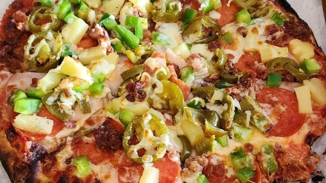 O Medium Glacier Pizza.