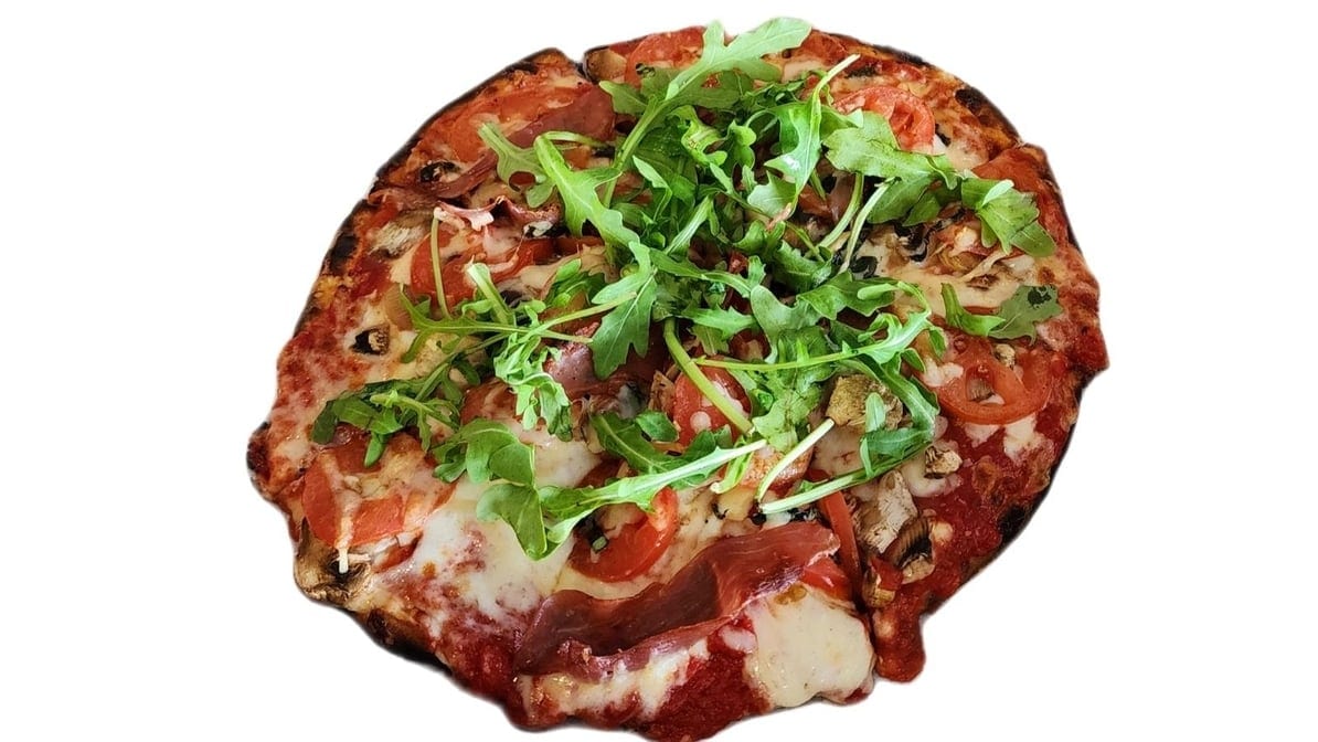 O Large Garnet Pizza.